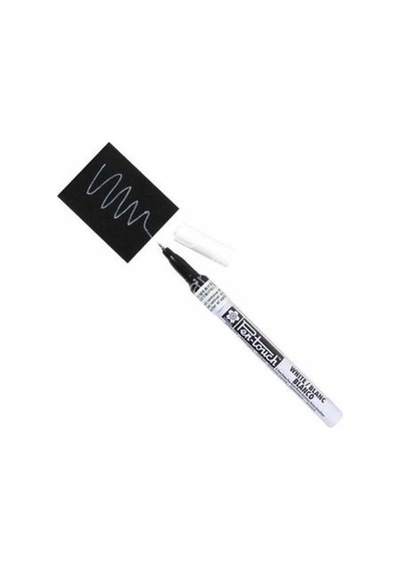 Sakura Pen-Touch Extra Fine Permanent Kalem Beyaz 0.7 MM Beyaz