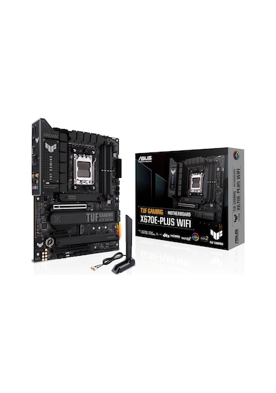 Asus TUF Gaming X670E-Plus WIFI AMD X670 6400 MHz (OC) DDR5 Soket AM5 ATX Anakart