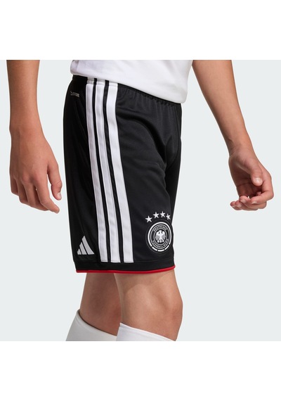 Adidas Jz4562 Dfb H Sho Y Almanya 26 İç Saha Şortu - Çocuk Siyah
