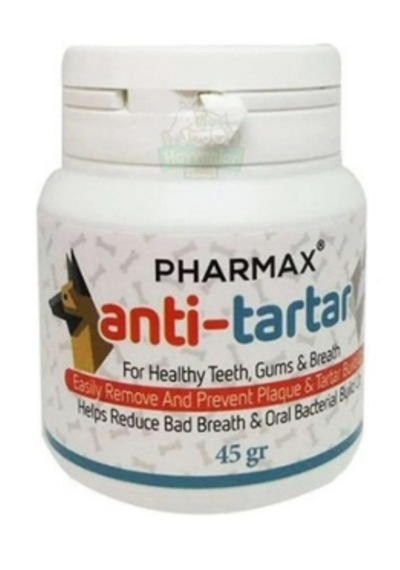 Pharmax Antitartar 45 Gr Kedi & Köpek İçin Mamaya Katılan Plak, Tartar Önleyici