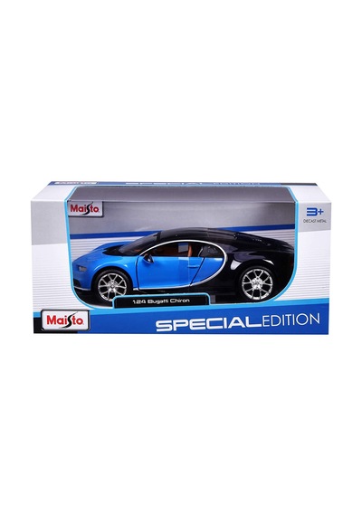 Maisto 1/24 Bugatti Chiron - Mavi