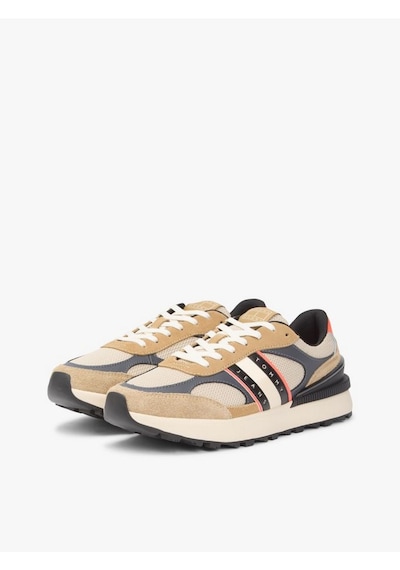 Tommy Hilfiger Em0em01537 Tjm Technical Runner Ess Erkek Günlük Ayakkabı Bej