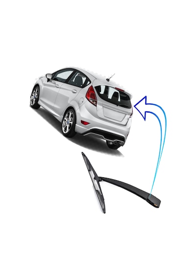 Ford Fiesta Arka Silecek Kolu ve Süpürgesi 2011-2016