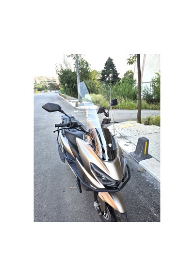 Motocam Küba Newlight 50 Pro Ön Cam 2023-2026 Model 75cm Şeffaf Renkli 4mm Uzun Boylu