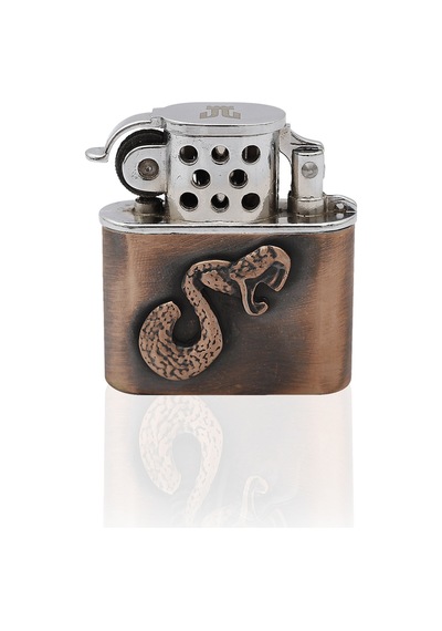 Zekupp Joker Çakmak - Zippo Yılan Tasarımlı Çakmak