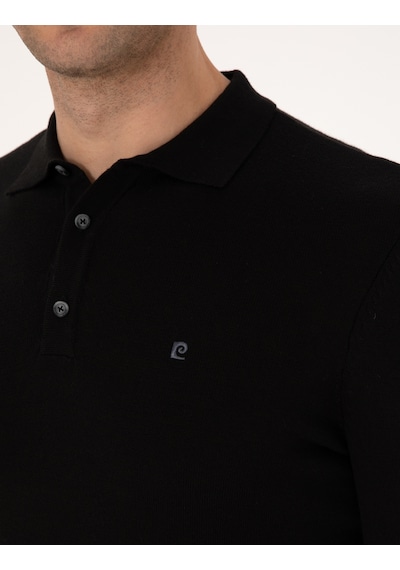 Pierre Cardin Erkek Siyah Kazak /triko 50314189-vr046 Siyah