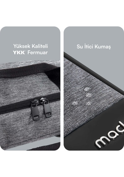 Mack Mce-1112 14.1 Unıcıty Eco Notebook Çantası Gri Siyah