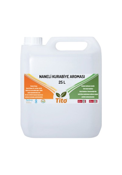 Naneli Kurabiye Aroması 25 Litre