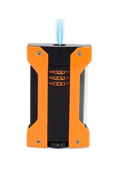 Conquistador 1li Torch Siyah/turuncu Metal Puro Çakmağı 8000ct