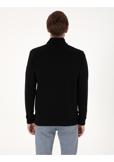 Pierre Cardin Erkek Siyah Sweatshirt 50314044-vr046 Siyah
