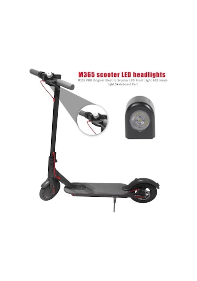 M365 Elektrikli Scooter İçin Led Işık Ön Far Lambası Yedeek Parça