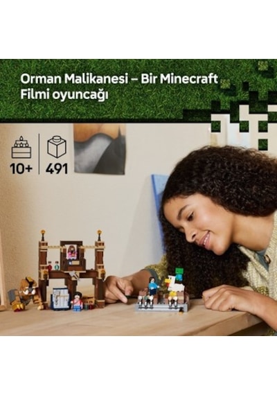 Lego Orman Temalı Malikanede Eğlenceli Dövüş Ringi Seti