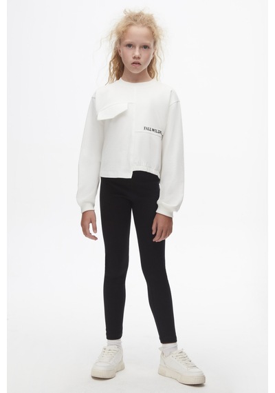 Nk Kids Band 37317 Kız Çocuk Sweatshirt Ekru
