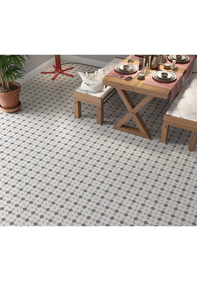Yer Kaplama Zemin Kaplama Folyosu 65x130 Cm Çiçek Floor