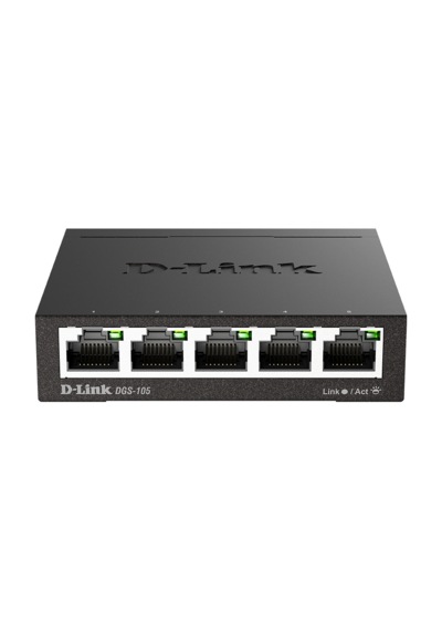 D-lınk Dgs-105/e 5-port 10/100/1000 Base-t Yönetilemez Metal Desktop Gigabit Swıtch