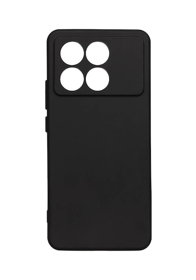 Zore Poco X6 Pro Kılıf Ogaa Biye Silikon - Siyah