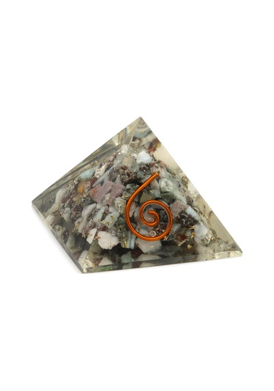 Larimar Taşından Orgonit Piramit Diğer