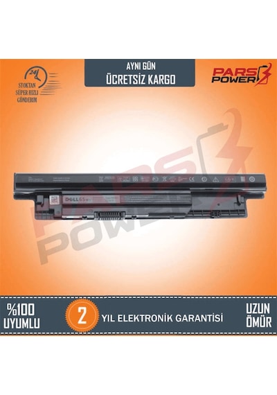 Dell Uyumlu X29Kd, Xcmrd, Xrdw2 Notebook Batarya - Pil (Pars Power) 339423299