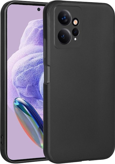 Xiaomi Redmi Note 12 4g Kılıf Zore Premier Silikon Kapak Siyah