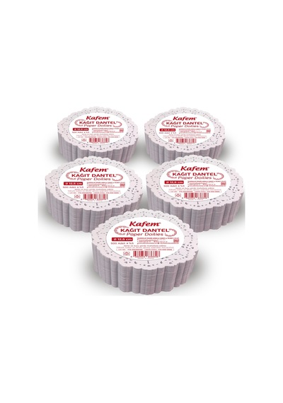 Kafem Dantel Kağıt 12,5 cm 500 Lü x 5 Paket