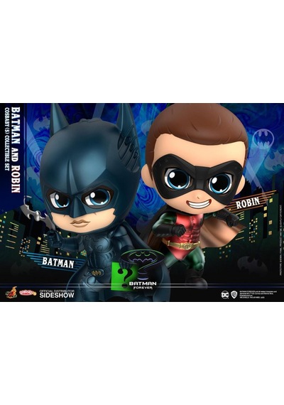 Hot Toys Batman & Robin Cosbaby Set