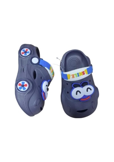 Calx Unisex Araba Figürlü Kaydırmaz Taban Terlik Sandalet Bnt8150 Gri