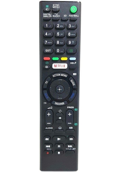 Sony Rmt-Tx100D Netflix 3D Smart Led Tv Uyumlu Kumanda