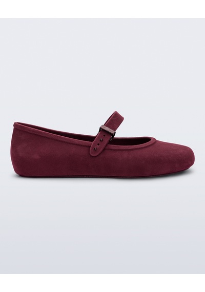 Melissa Soft Ballerina Velvet Kız Çocuk Ayakkabı 35941 Kırmızı