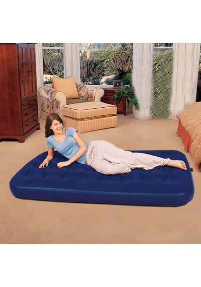 Şişme Geniş Tek Kişilik Yatak 188 x 99 CM 67001 Çok Renkli