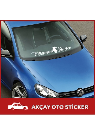 Ottoman Stance Sticker Osmanlı Sticker Arma Sticker Oto Sticker