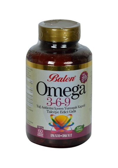 Balen Omega 3-6-9 1585 Mg x 60 Yumuşak Kapsül Epa-18 Dha-12