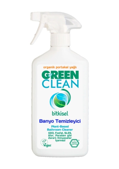 U Green Clean Organik Portakal Yağlı Bitkisel Banyo Temizleyici 500 ML