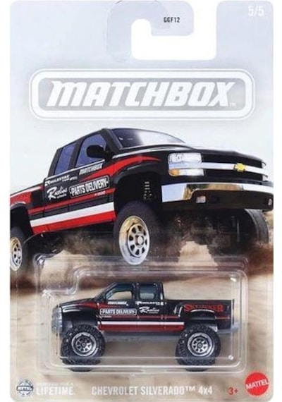 Matchbox Chevrolet Silverado 4x4 Ggf12 Jcg50