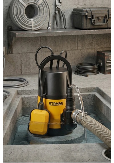 Rtrmax Rtm813 Temiz Su Dalgıç Pompa 400w 7,5m