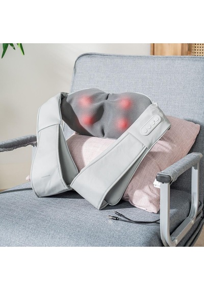 Innovagoods Boyun Ve Omuz Masaj Aleti, Shiatsu, Isı Fonksiyonlu Elektrikli Boyun Masaj Aleti, 2 Yoğunluk Seviyesi, 2 Dönen Ergonomik Başlık, Boyun, Sırt İçin İdeal Innovagoods Boyun Ve Omuz Masaj Aleti, Shiatsu, Isı Fonksiyonlu Elektrikli Boyun Masaj Aleti, 2 Yoğunluk Seviyesi, 2 Dönen Ergonomik Başlık, Boyun, Sırt İçin İdeal