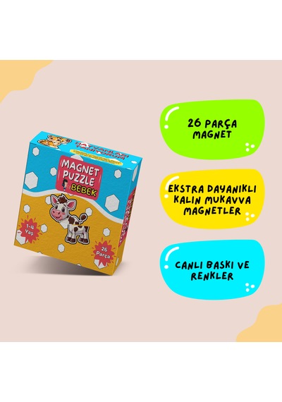 Magnet Puzzle Hayvanları Tanıyorum