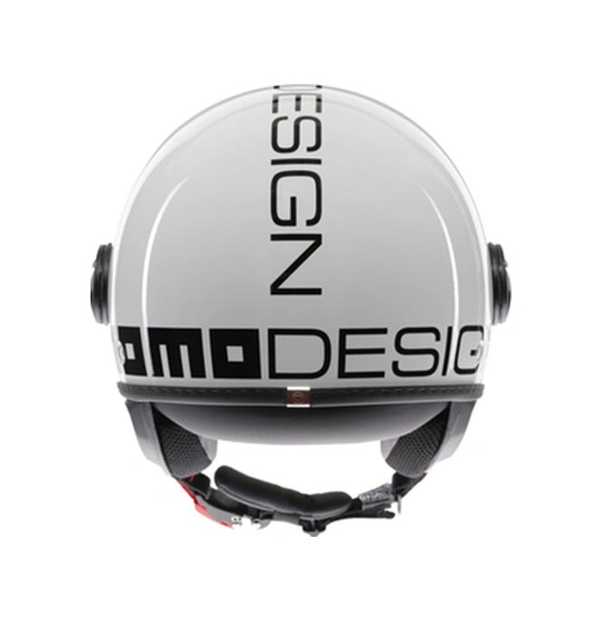MomoDesign FGTR Classıc Mono Açık Kask Beyaz Siyah