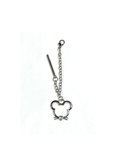Karantuhafiye Metal Çanta Sallantı Süsü / 16 Cm / Slt1 Gümüş