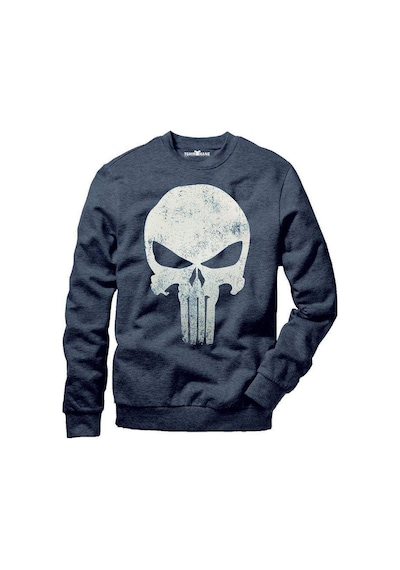Tshirthane Punisher Erkek Uzun Kollu Bisiklet Yaka Sweatshirt Sw