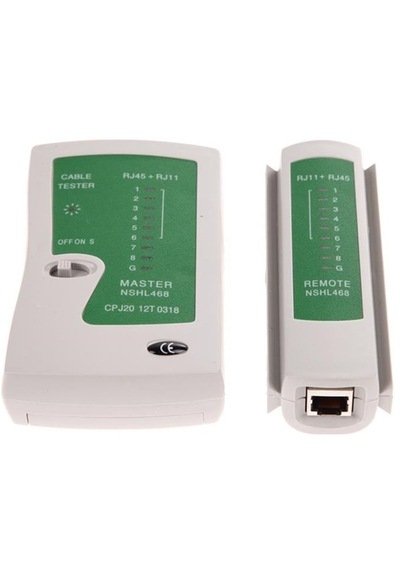 Network Test Aleti Rj11 Rj45 Cat5 Cat6 Cat7 İnternet Kontrol Test