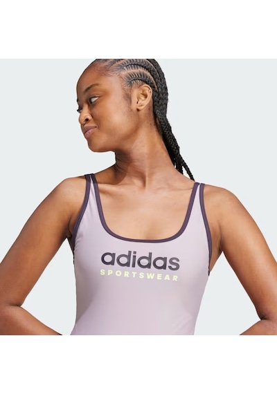 Adidas Il7254 Sportsw Ub Suit Kadın Mayo Renkli Çok Renkli