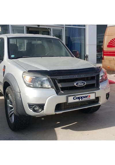 Cappafe Ford Ranger Ön Kaput Koruma Rüzgarlık 4Mm Abs 2009-201