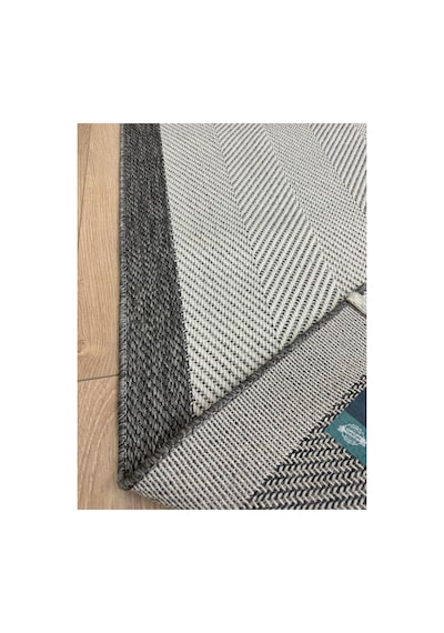 Dekoset Home Sisal Halı- Krem-gri Hol Koridor Halısı- Kaymaz Taban- Yıkanabilir Kilim Halı Yolluk Krem - Gri