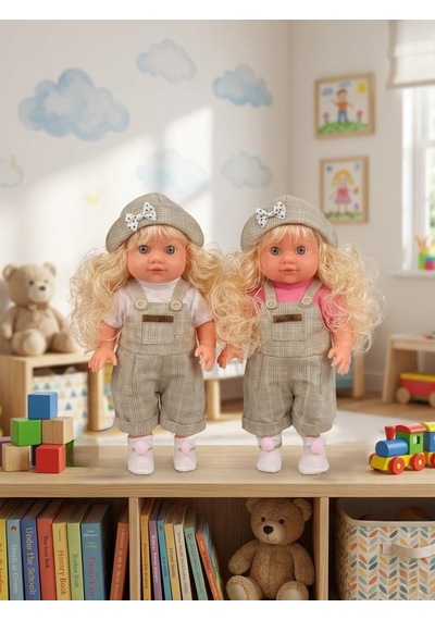 Lucia Girl Konuşan 35 Cm - Etkileşimli Kolları Bacakları Ve Kafası Et Kutulu Oyuncak Bebek 54294196