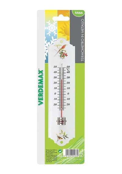 Renkli Metal Termometre 20x5,1 Cm