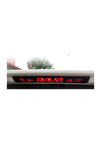 Toyota Uyumlu Rav4 2013 2016 Karbon Fiber Stop Lamba Filmi