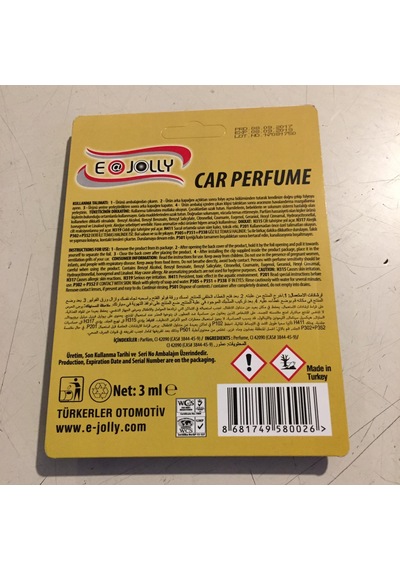 EJOLLY OTO KOKUSU PETEK KLİPSLİ 3ML
