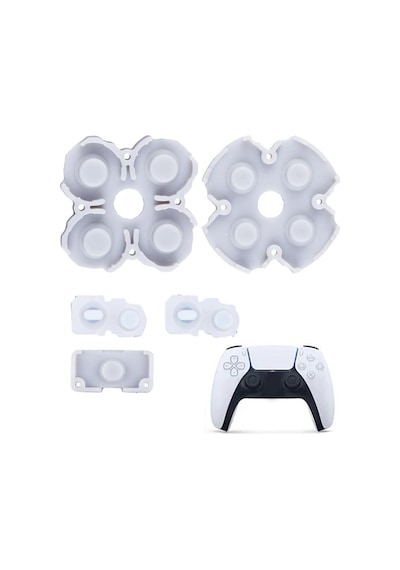 1 Adet Playstation 5 Lastik Seti Dualsense Ps5 Lastik Tamir