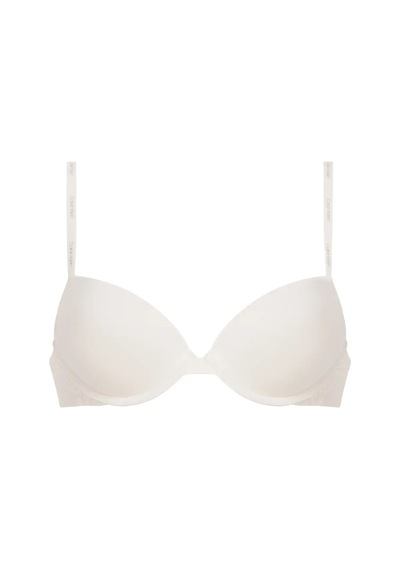 Calvin Klein Push Up Plunge Krem Destekli Dekolte Sütyeni