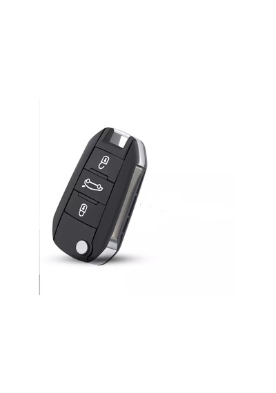 Citroen C3 Uyumlu Parlak Anahtar Kılıfı